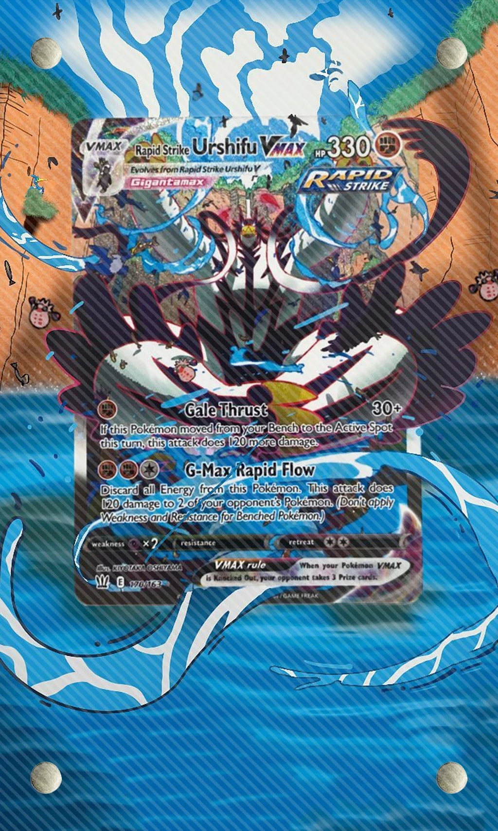 Urshifu Vmax (rapid strike)